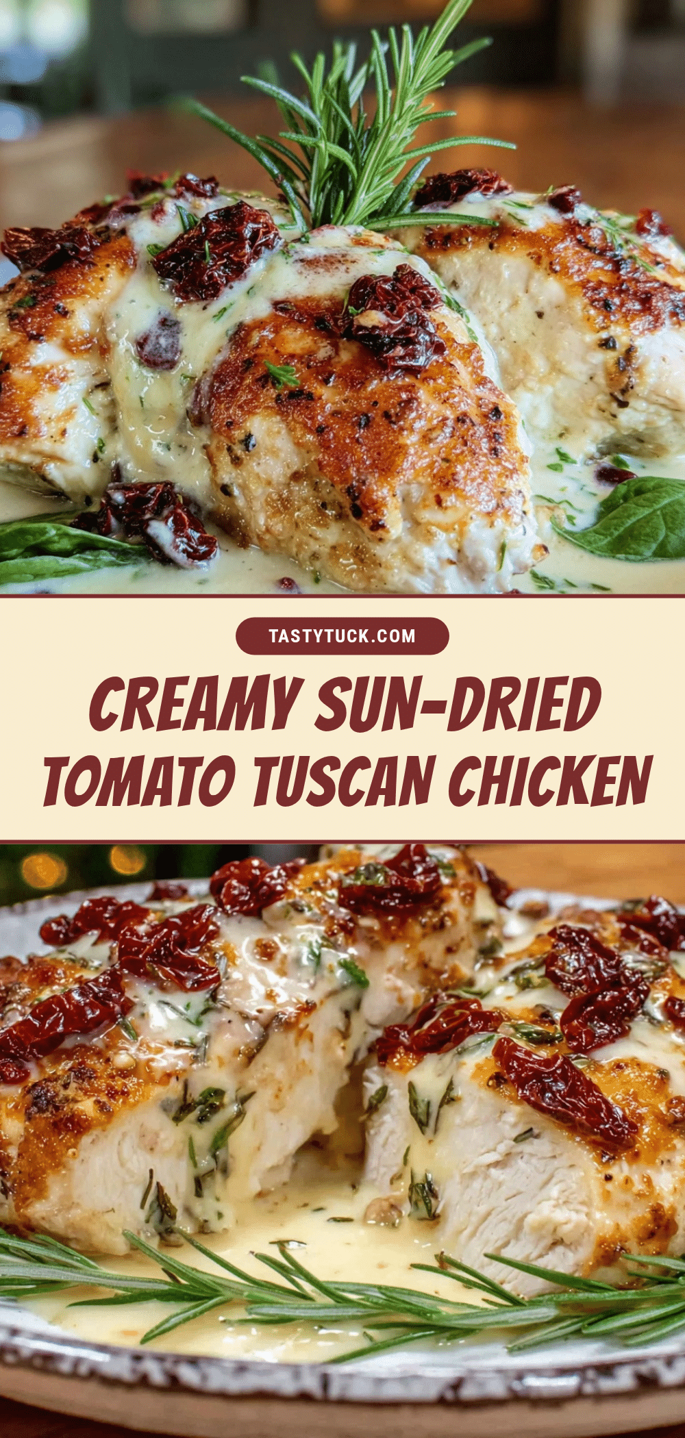 creamy tuscan chicken recipe