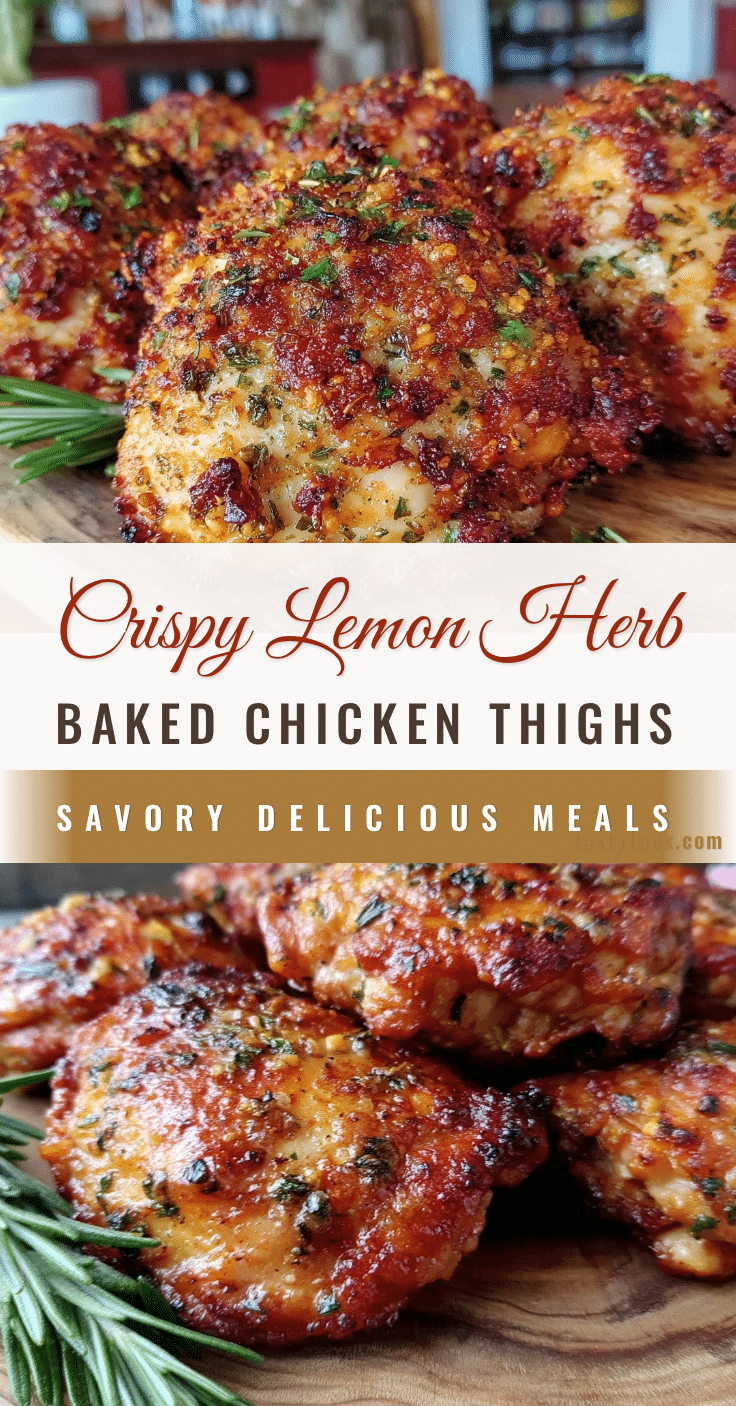 crispy baked chicken thighs recipe