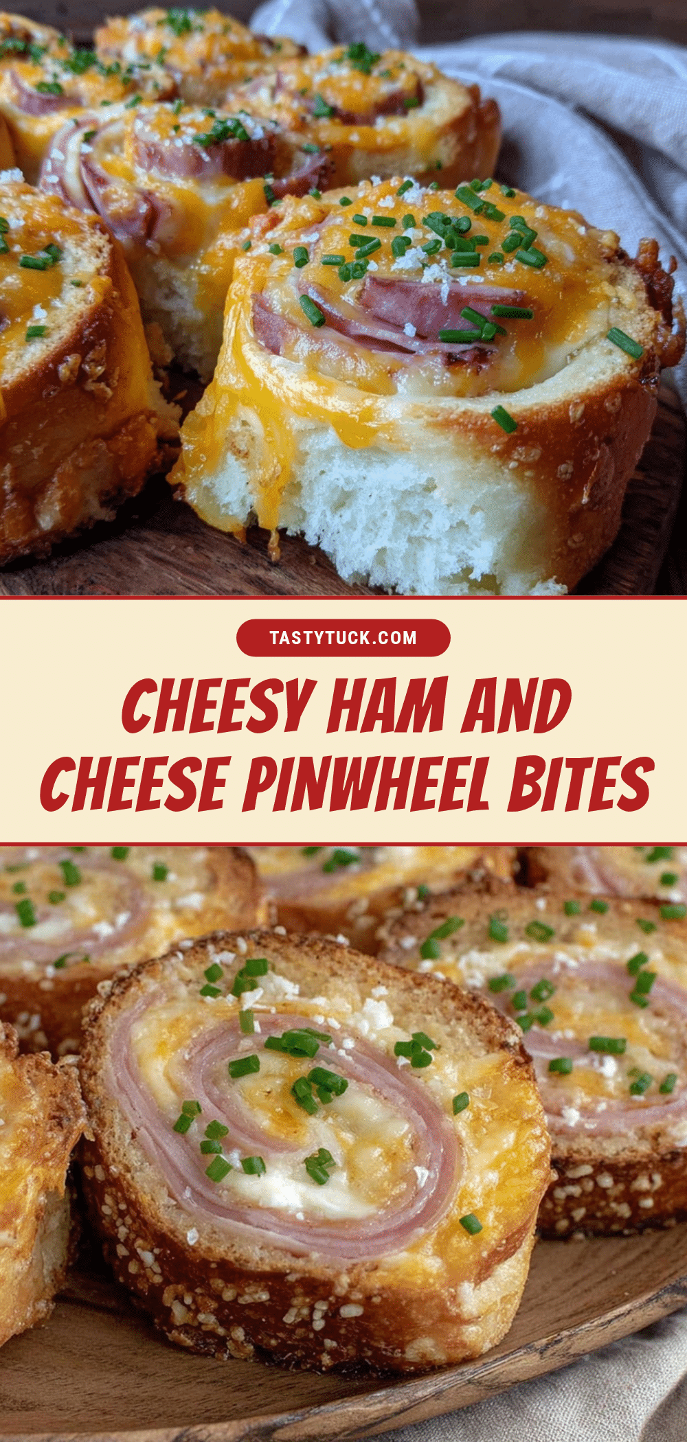 crispy ham and cheese pinwheel sandwiches recipe