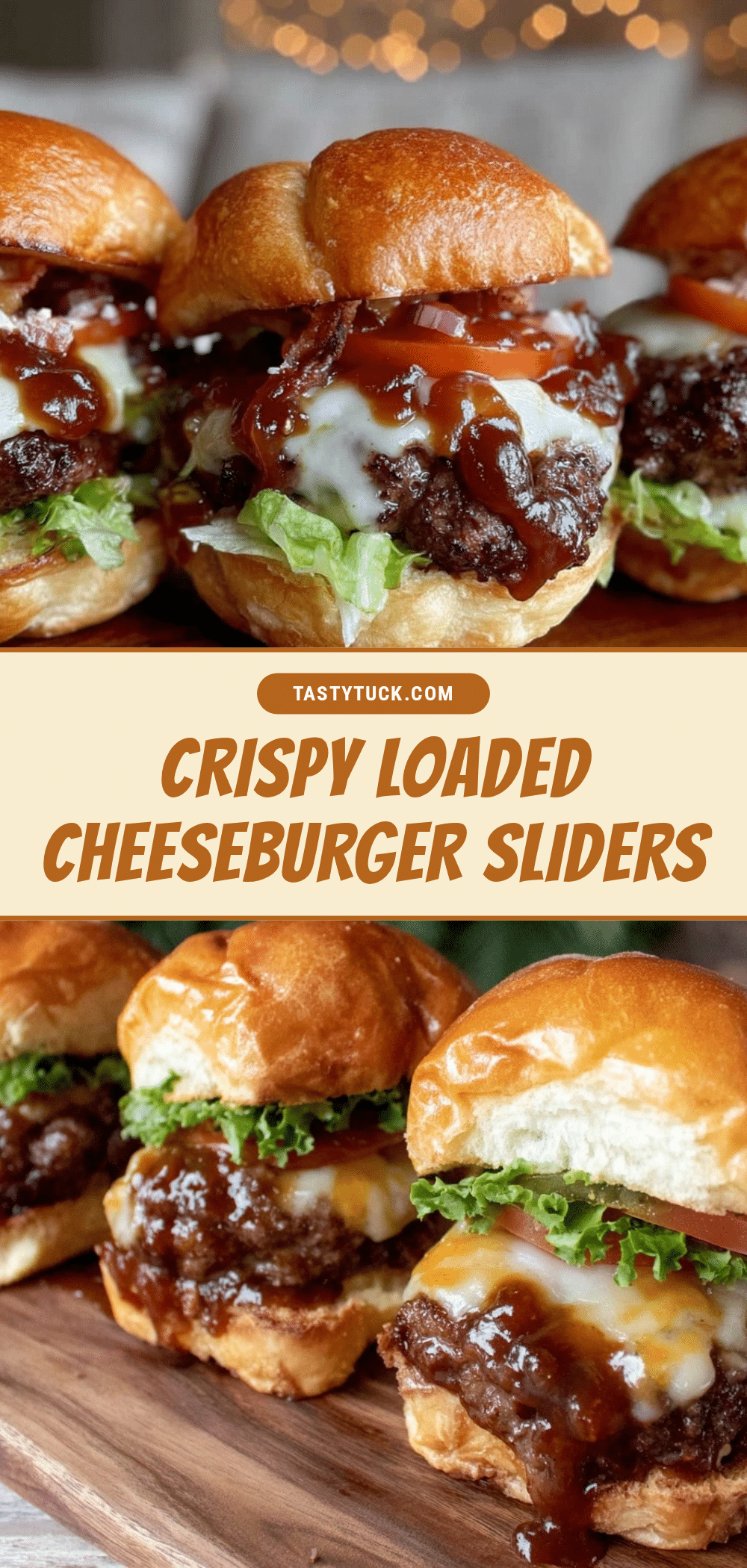 crispy loaded cheeseburger sliders recipe