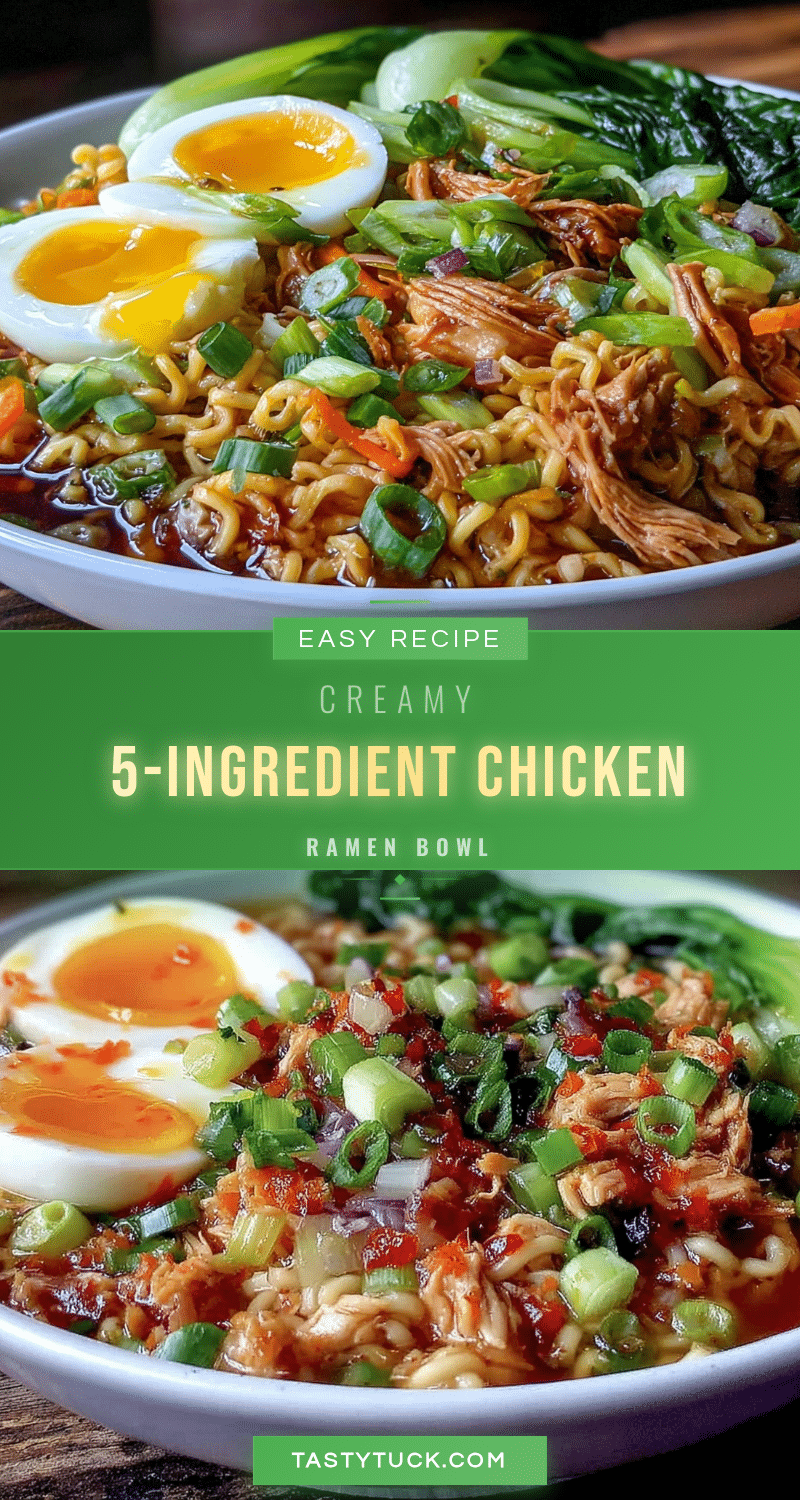 dorm room chicken ramen bowl recipe