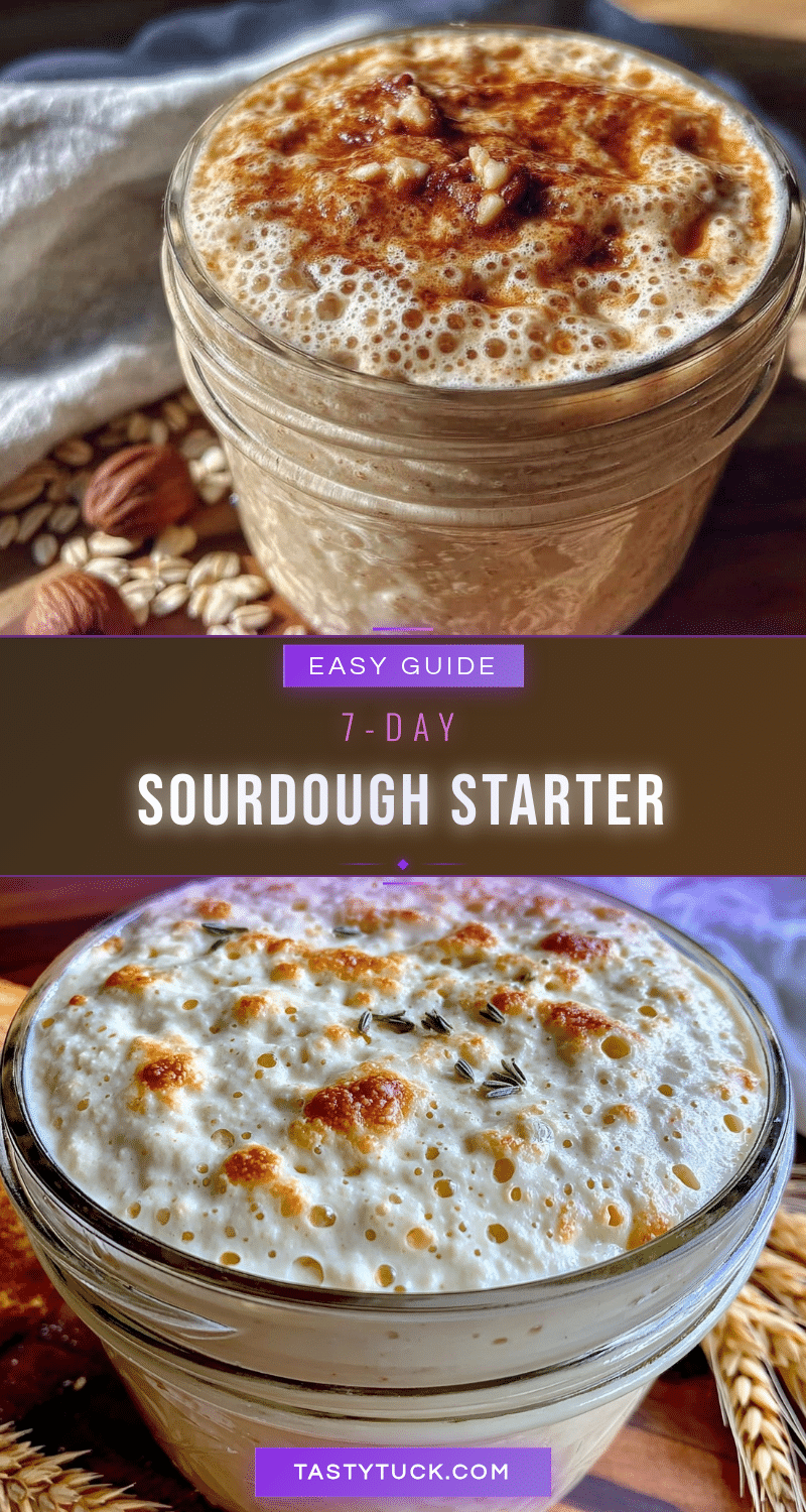 easy 7-day sourdough starter recipe