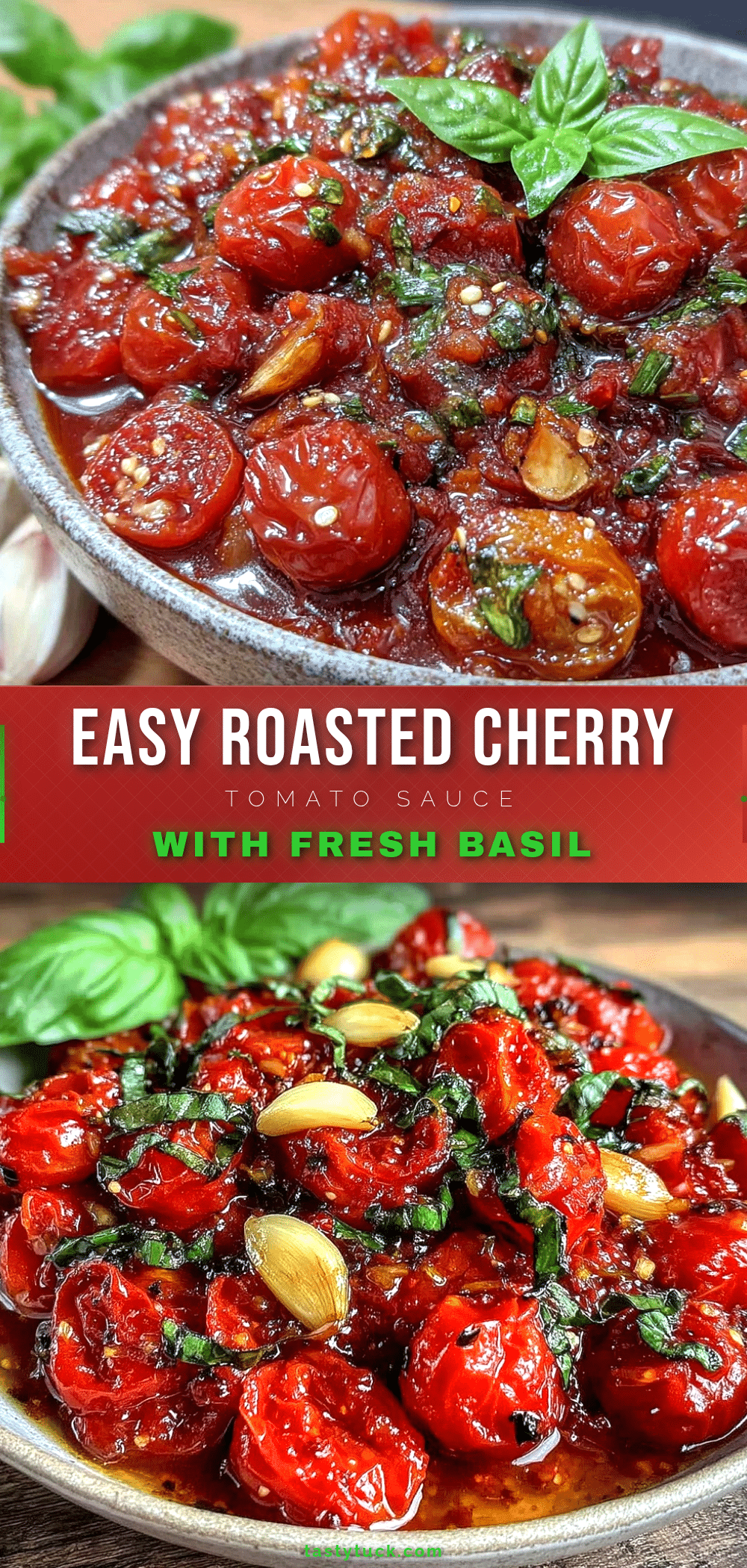 easy roasted cherry tomato sauce recipe