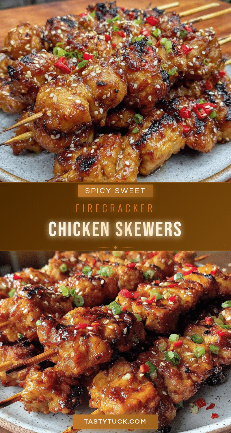 firecracker grilled chicken skewers recipe
