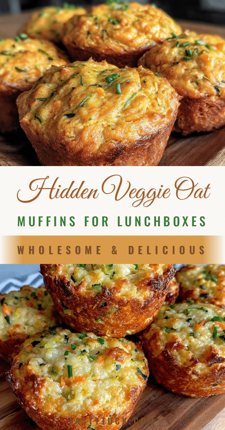 healthy hidden veggie oat muffins recipe