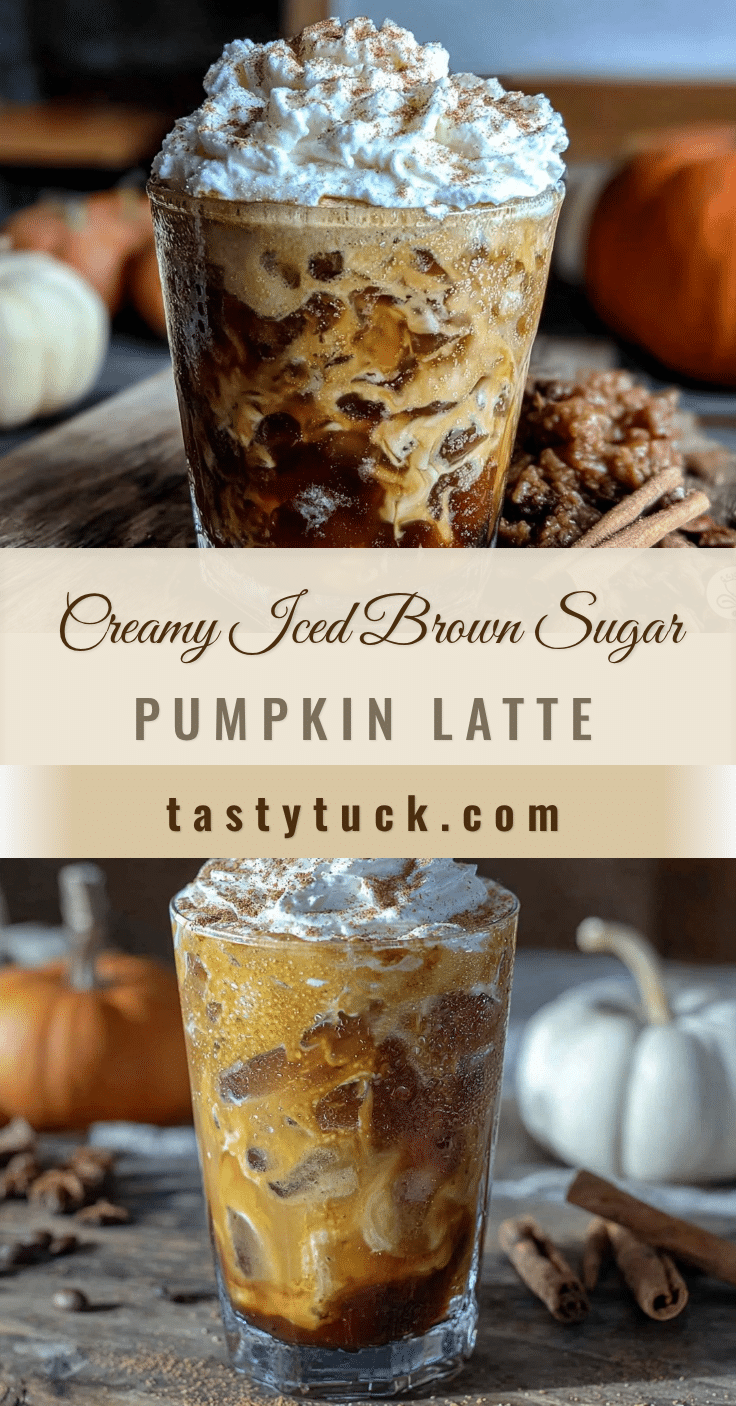 iced brown sugar pumpkin cold foam latte recipe