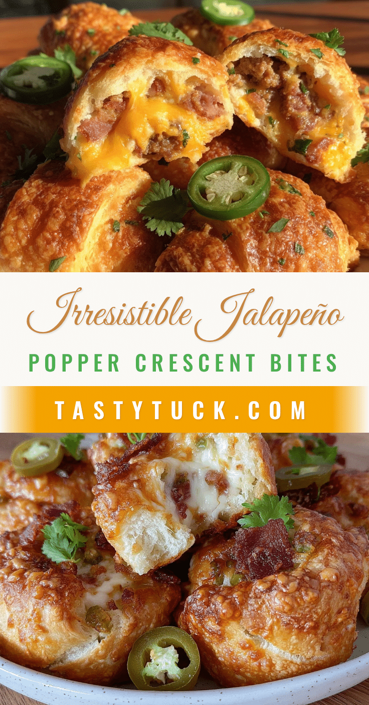 jalapeño popper stuffed crescent roll bites recipe