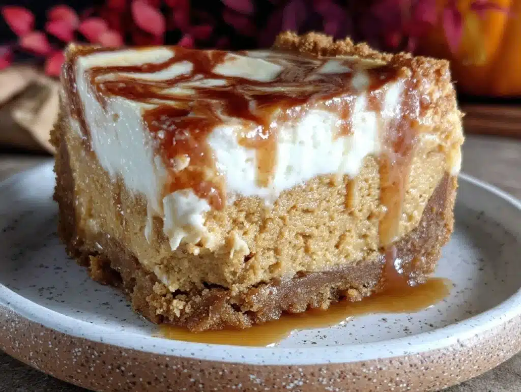 maple brown butter pumpkin pie cheesecake - featured image