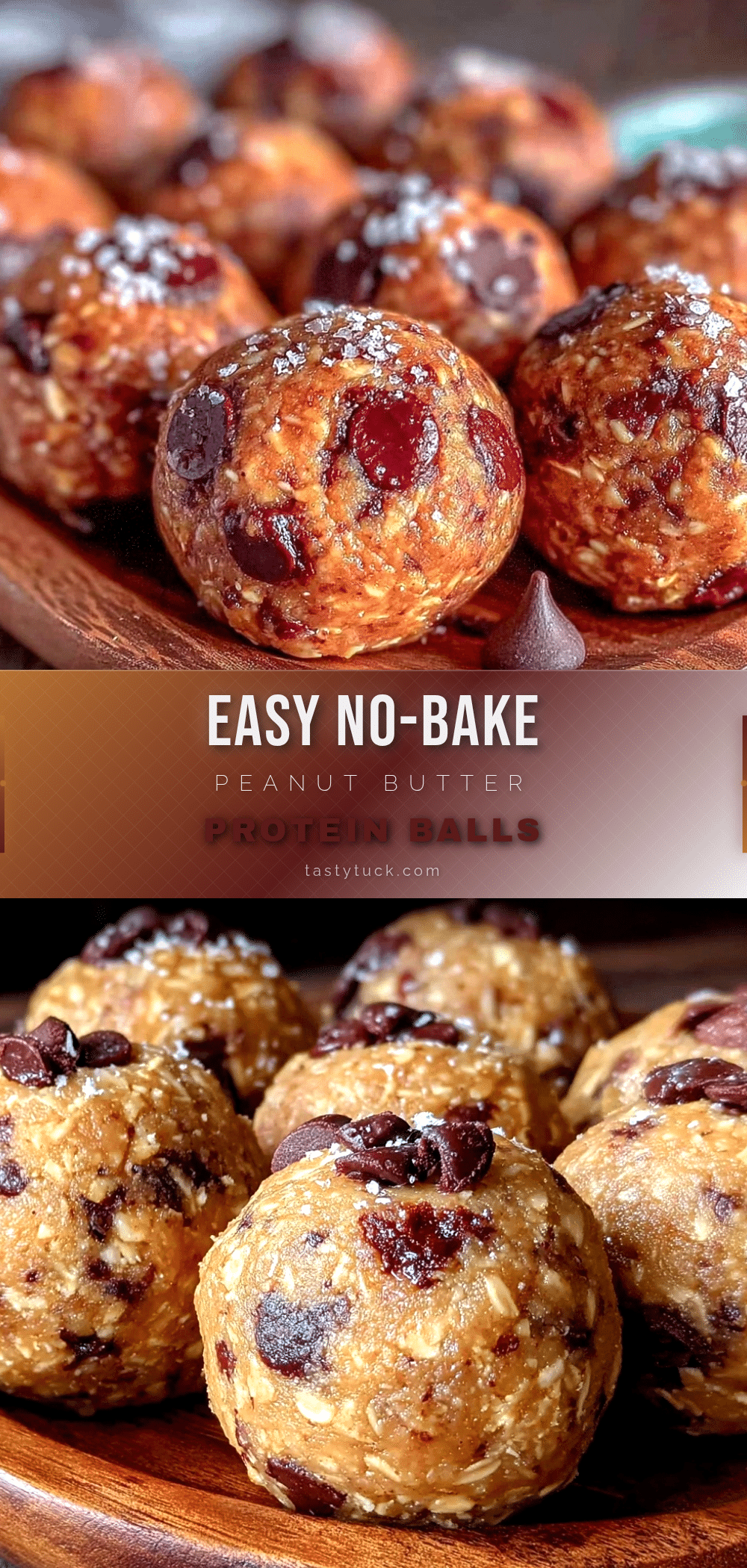 no bake peanut butter oat protein balls recipe