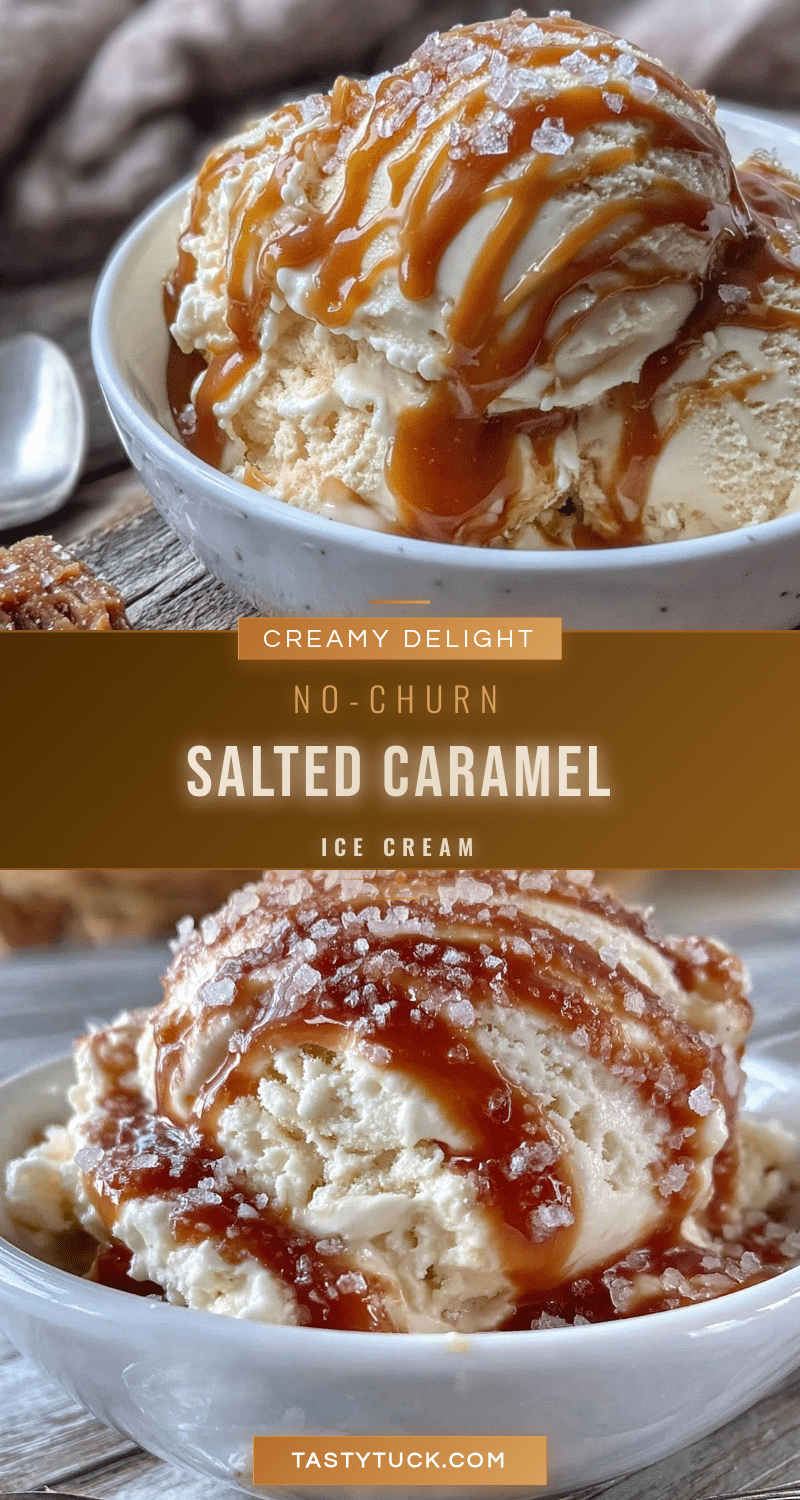 no-churn salted caramel ice cream recipe