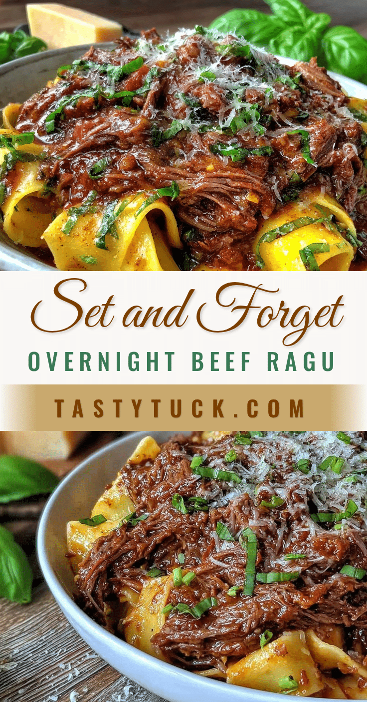 overnight crockpot beef ragu recipe