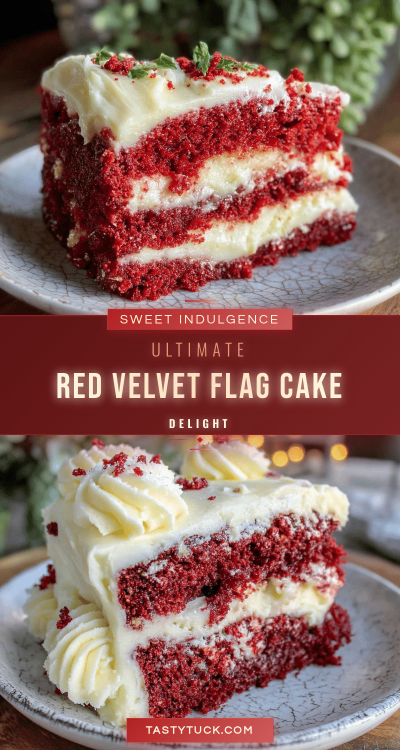 perfect red velvet flag cake recipe