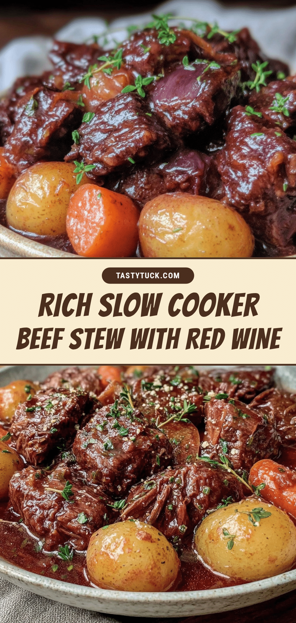 slow cooker beef stew with red wine recipe