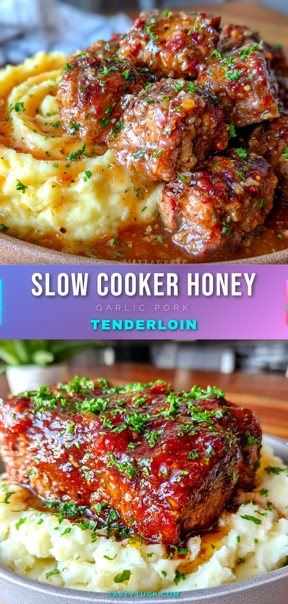 slow cooker honey garlic pork tenderloin recipe