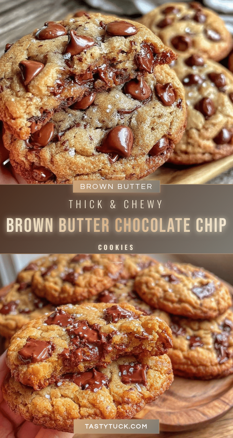 tender brown butter chocolate chip cookies recipe