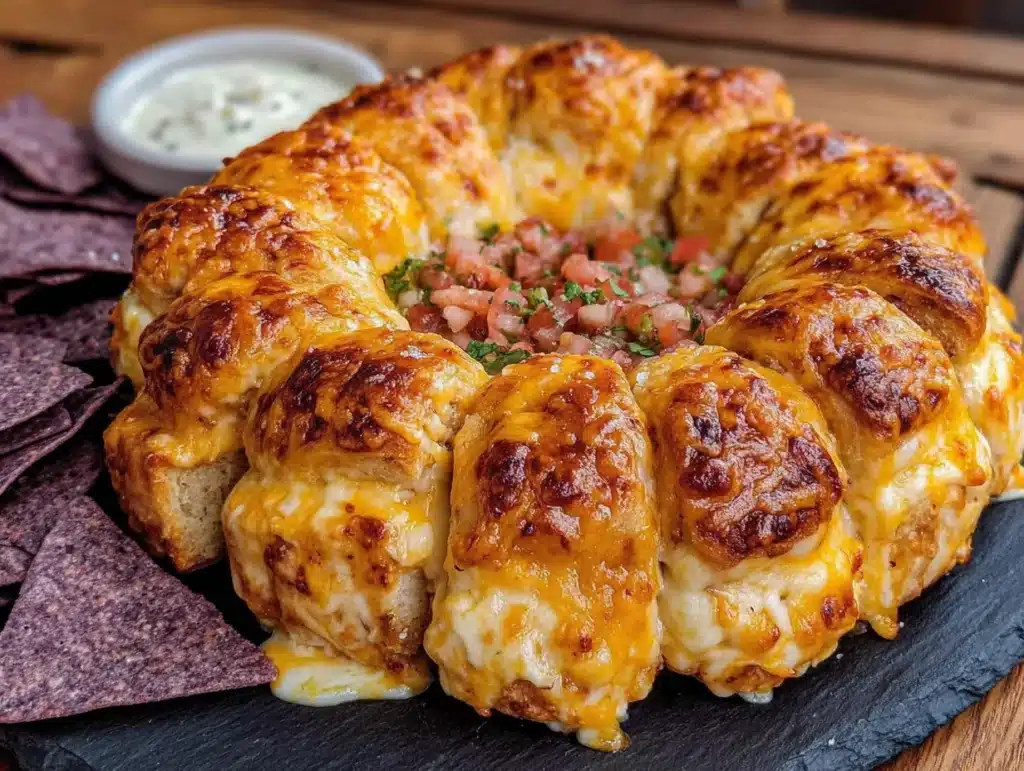 3-ingredient taco dip ring - featured image