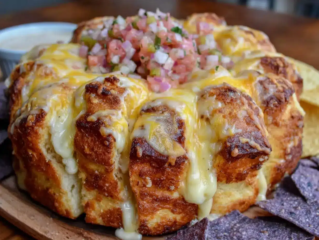 3-ingredient taco dip ring preparation steps