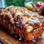 apple fritter bread - featured image