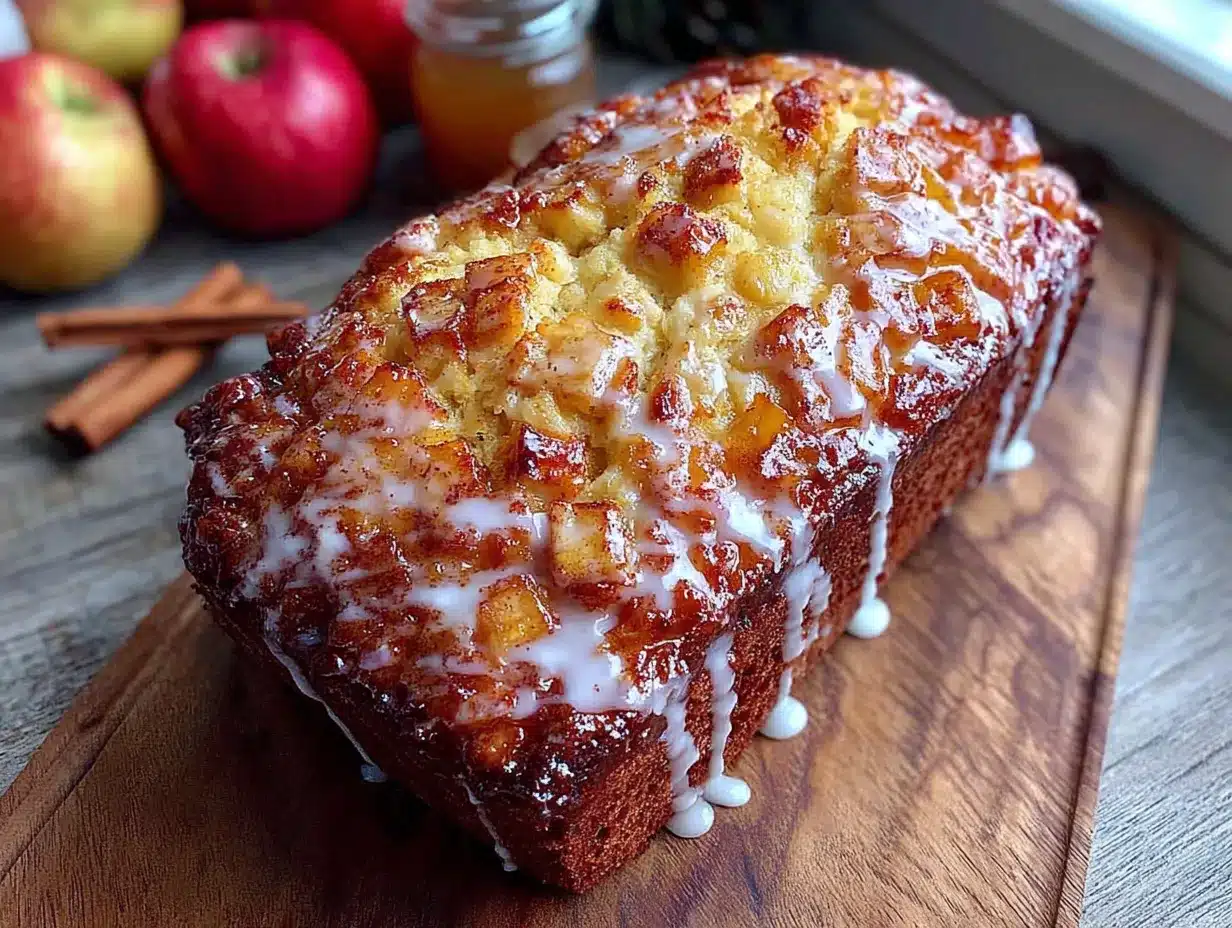 apple fritter bread preparation steps