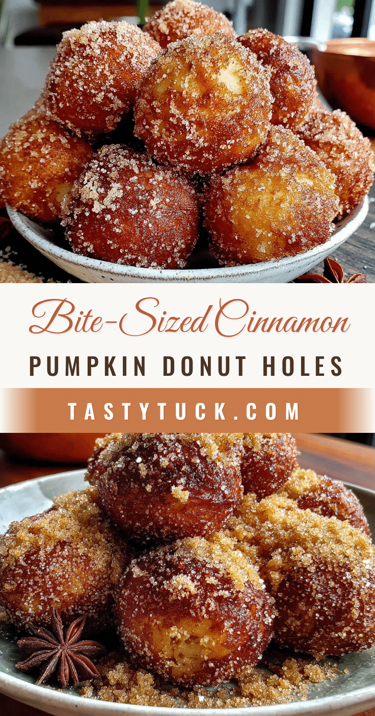 baked pumpkin donut holes recipe
