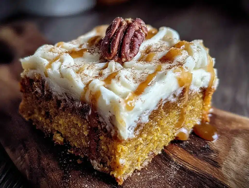 brown butter pumpkin bars - featured image