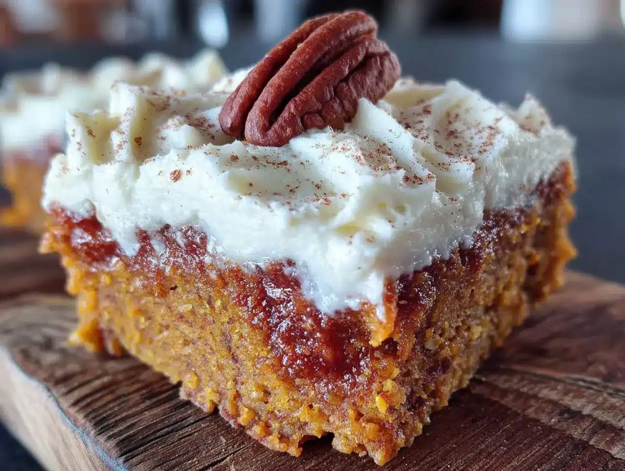 brown butter pumpkin bars preparation steps