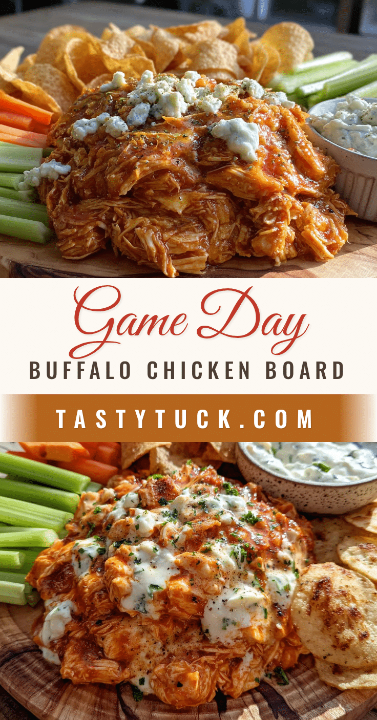 buffalo chicken charcuterie board recipe