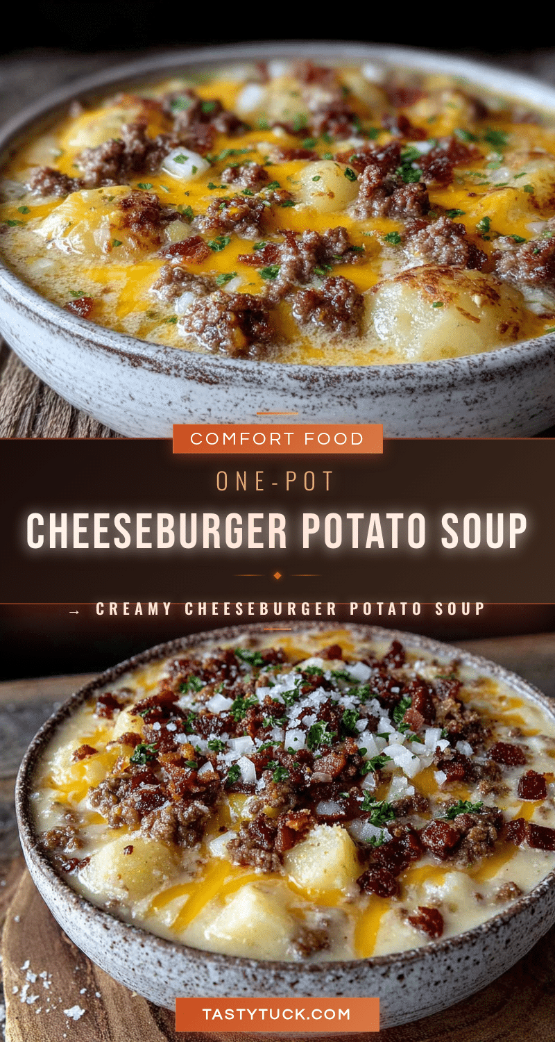 cheeseburger potato soup recipe
