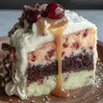 Cozy Fall Neapolitan Layer Cake - featured image