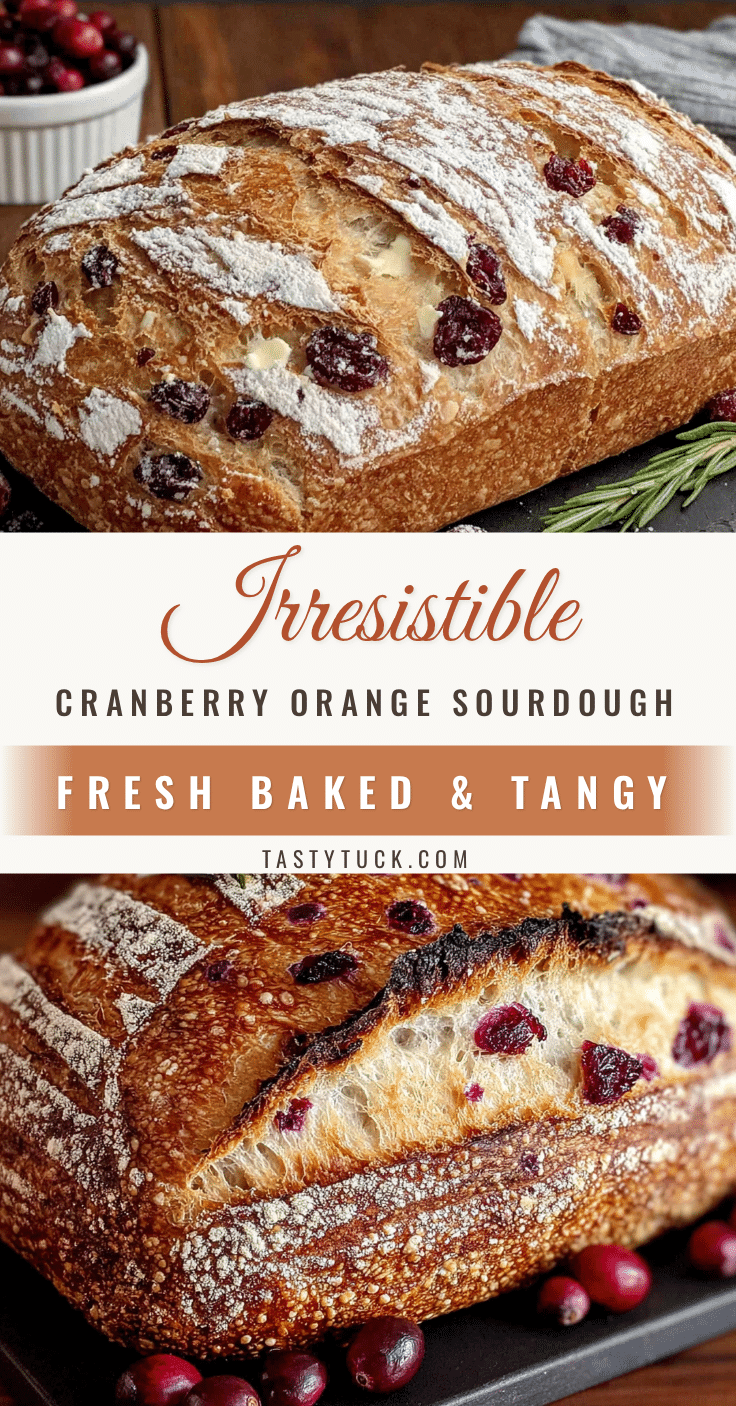 cranberry orange sourdough recipe