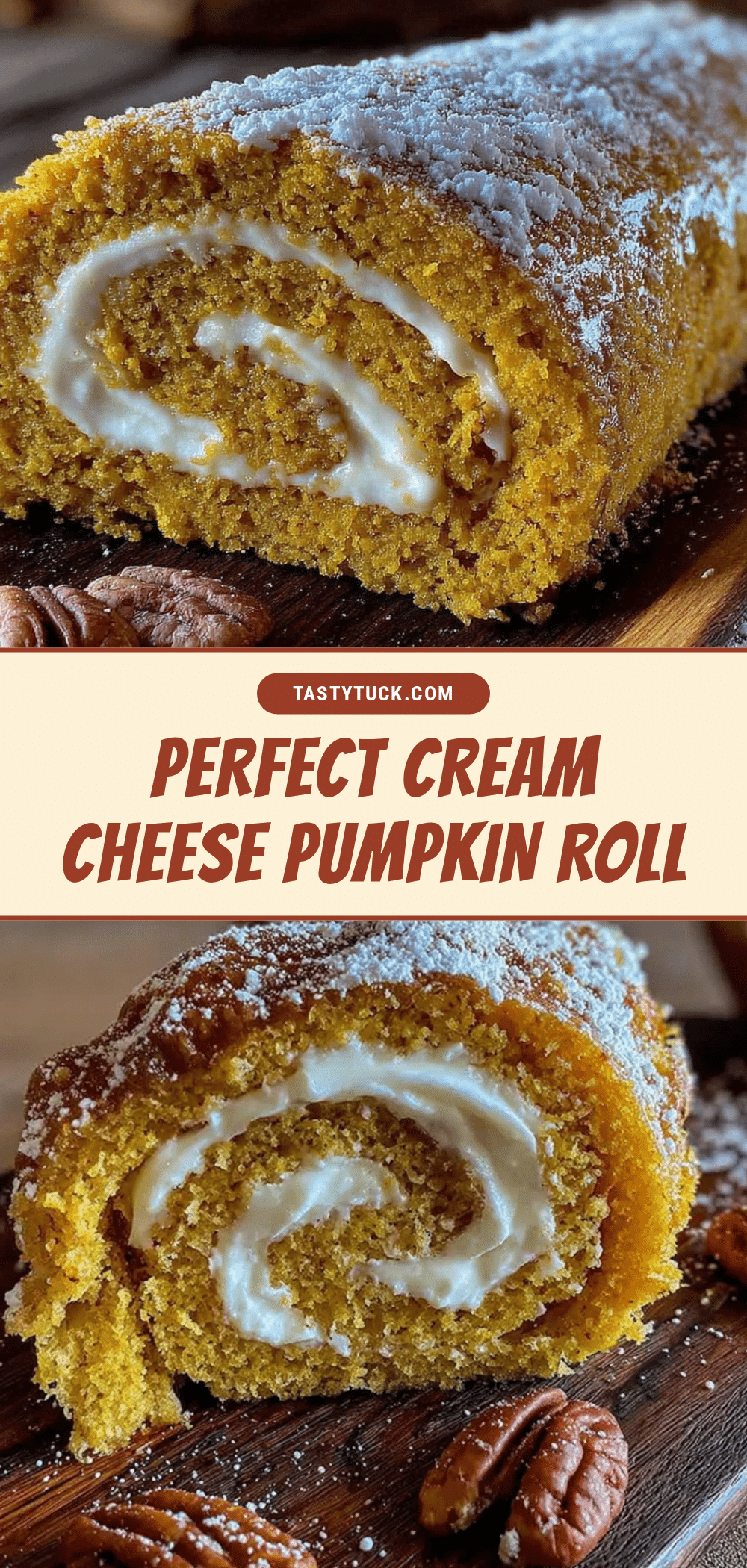 cream cheese pumpkin roll recipe