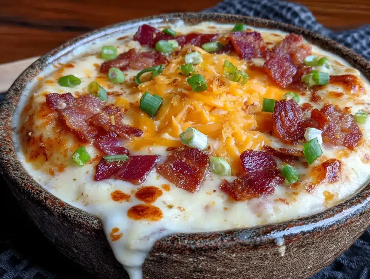 creamy loaded baked potato soup preparation steps