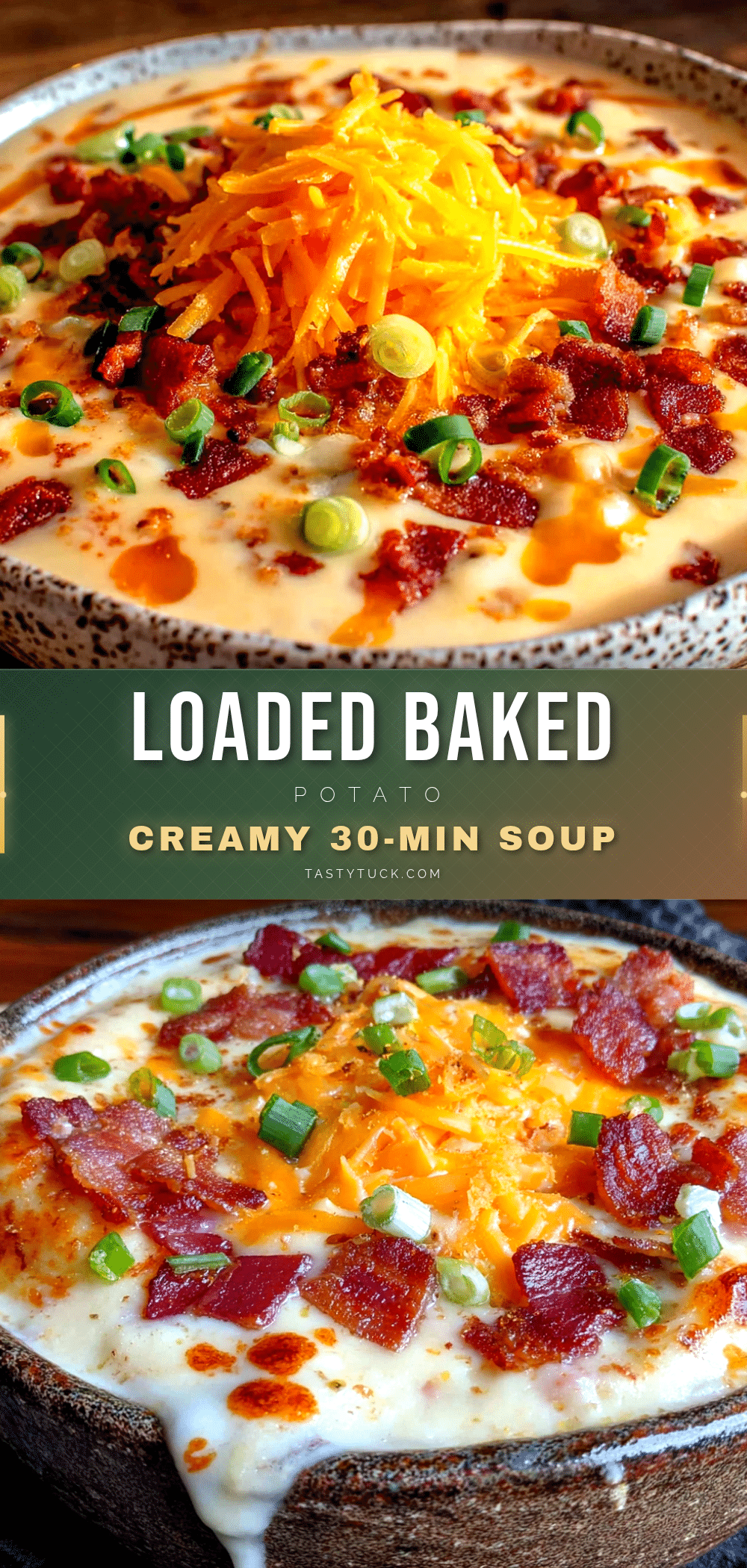 creamy loaded baked potato soup recipe