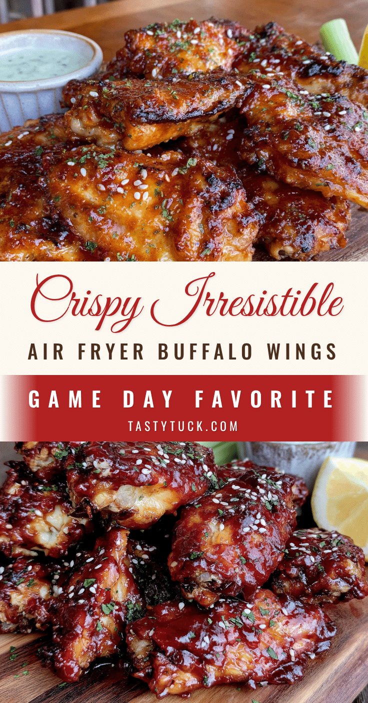 crispy air fryer buffalo chicken wings recipe