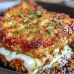crispy parmesan pork chops - featured image