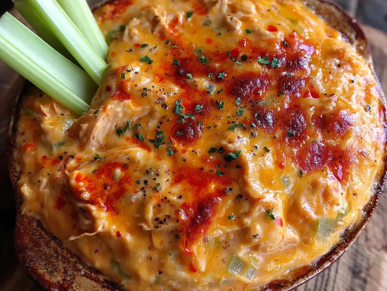 crockpot buffalo chicken dip preparation steps
