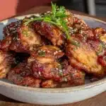 crockpot honey garlic chicken - featured image