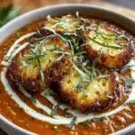 crockpot tomato basil soup - featured image