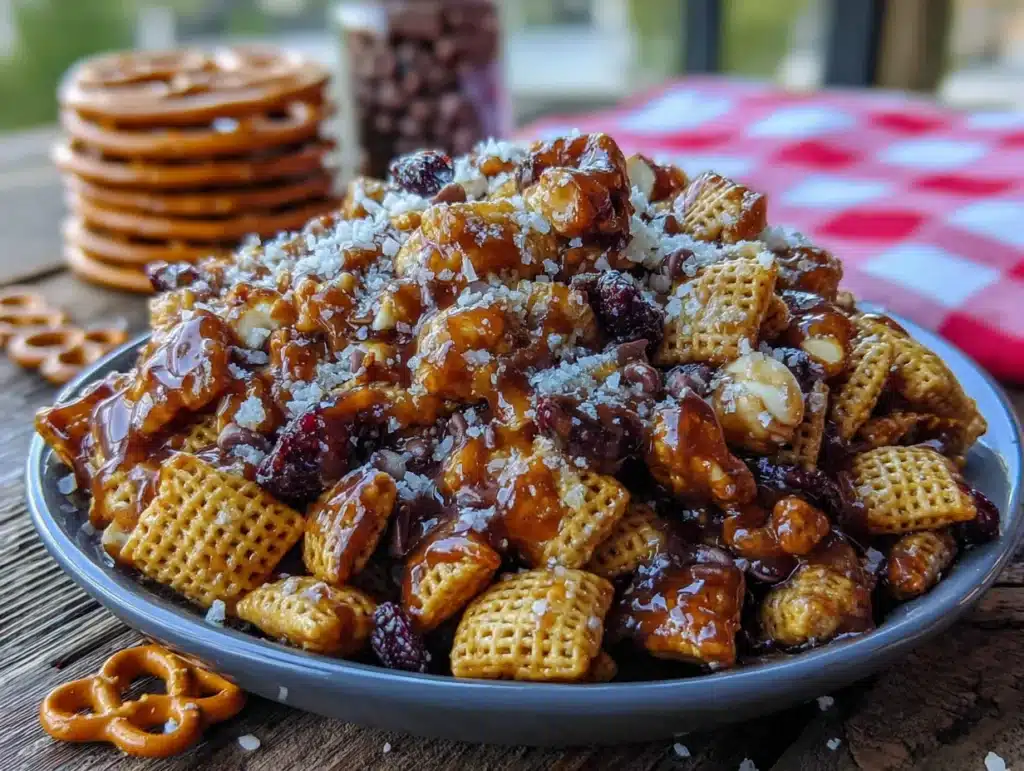 football chex mix - featured image