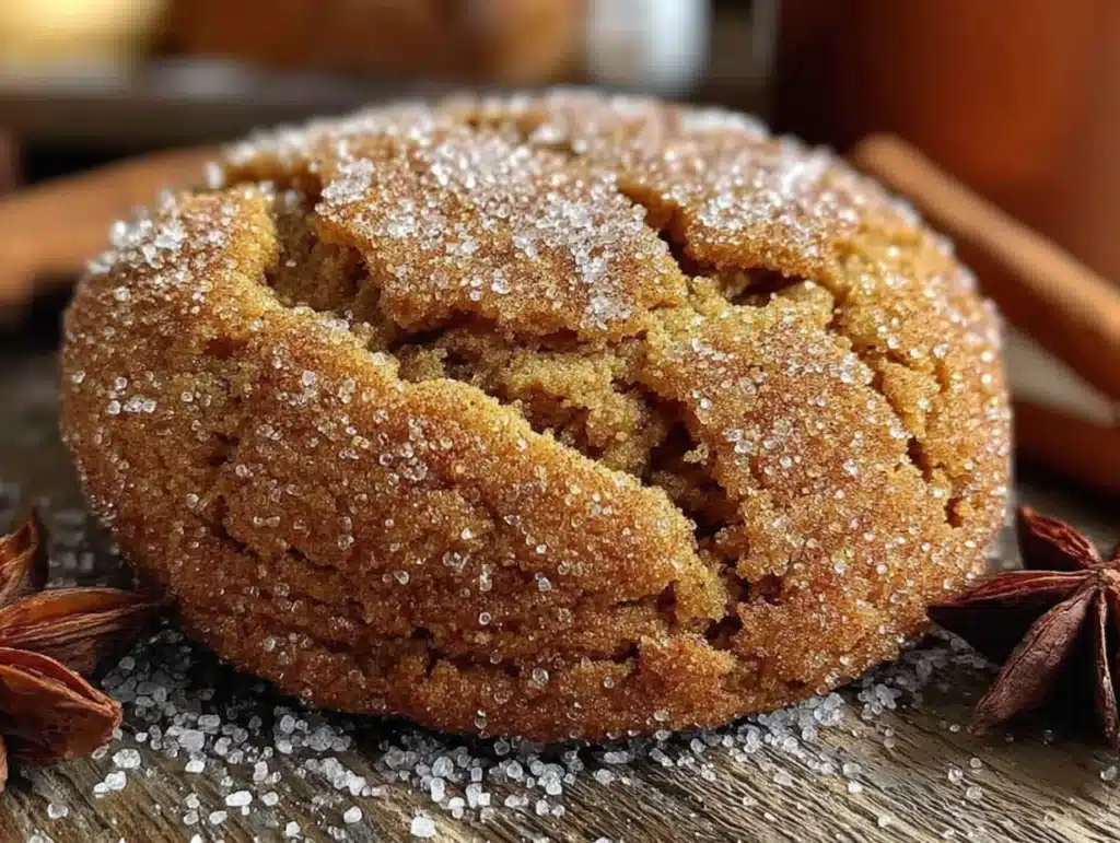 gingerbread snickerdoodle cookies - featured image
