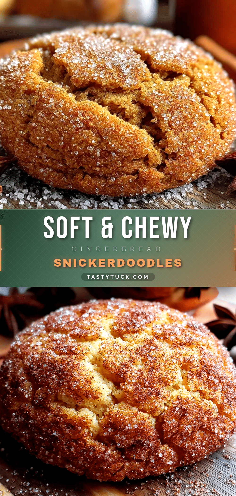 gingerbread snickerdoodle cookies recipe