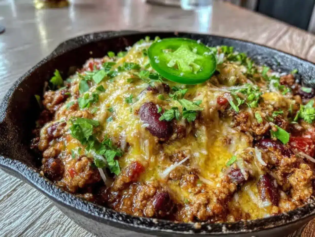 ground turkey taco skillet preparation steps