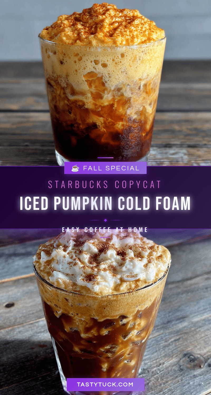 iced pumpkin cold foam coffee recipe