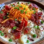 loaded baked potato soup - featured image