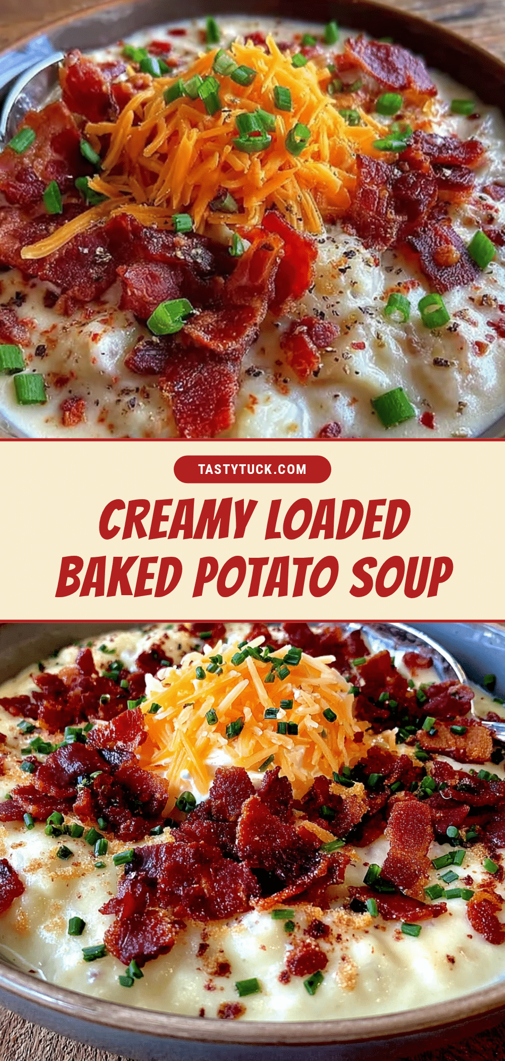 loaded baked potato soup recipe