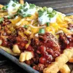 loaded chili cheese fries - featured image