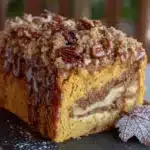 maple pumpkin coffee cake - featured image