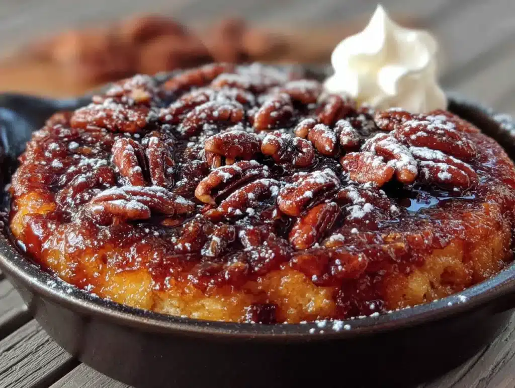 maple pumpkin dump cake - featured image