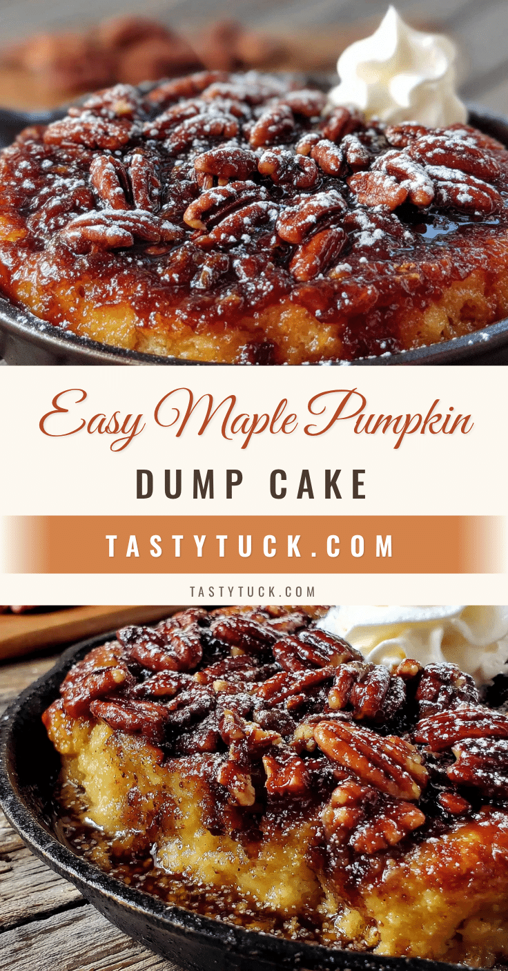 maple pumpkin dump cake recipe