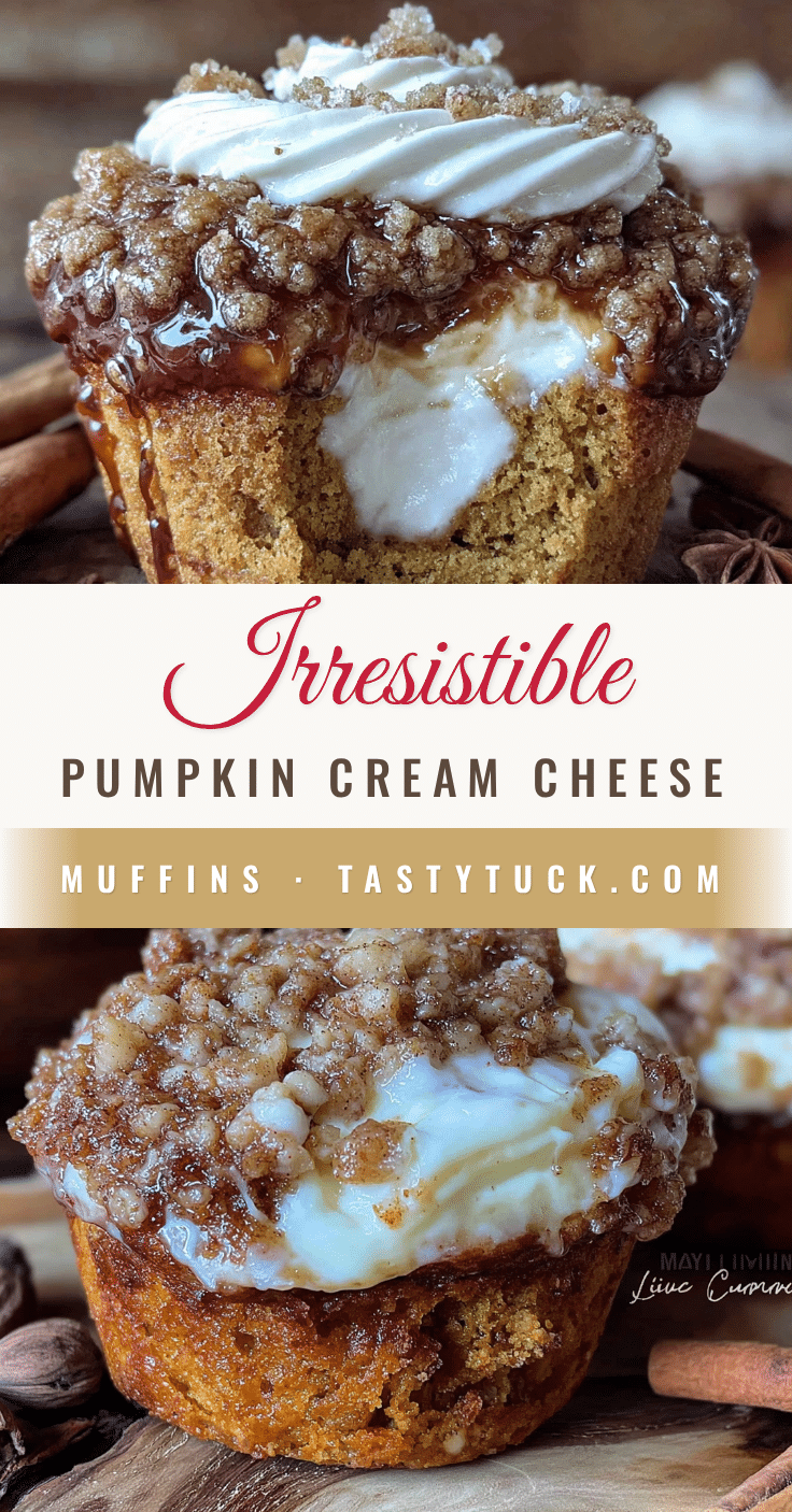 pumpkin cream cheese muffins recipe